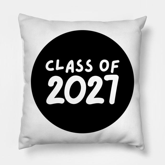 class of 2027 Pillow by randomolive