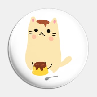 Pudding cat Pin