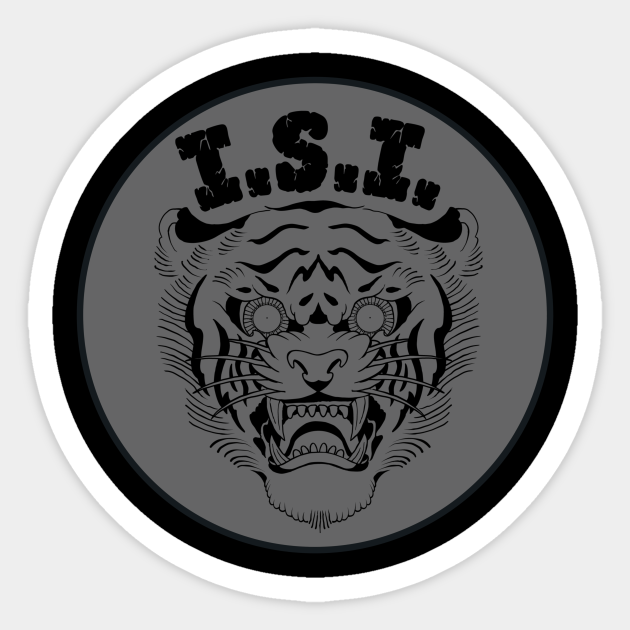 ISI grey circle logo - Isi Group - Sticker