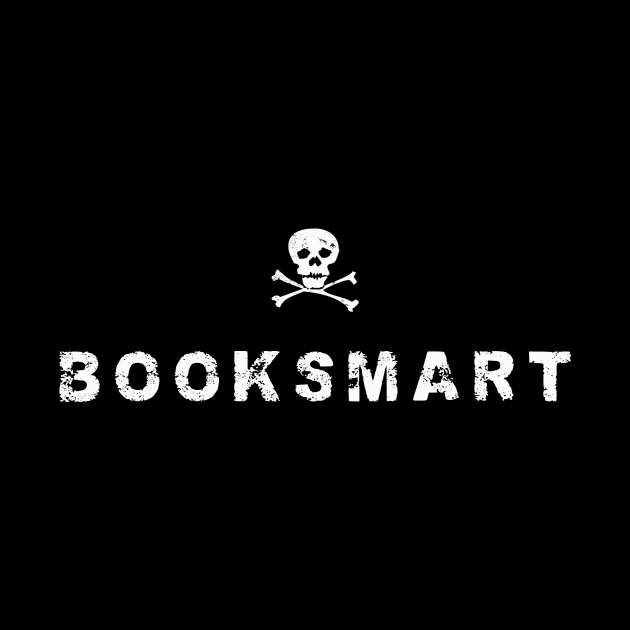 booksmart and skull by Kingrocker Clothing