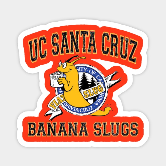 Santa Cruz Mascot Logo Magnet by dikarwa