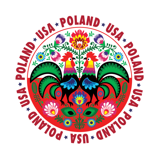 Poland For USA by CryptoTextile