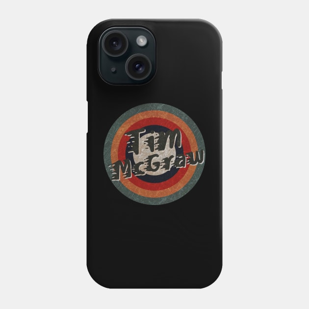 Retro Color Typography Faded Style Tim McGraw Phone Case by KakeanKerjoOffisial