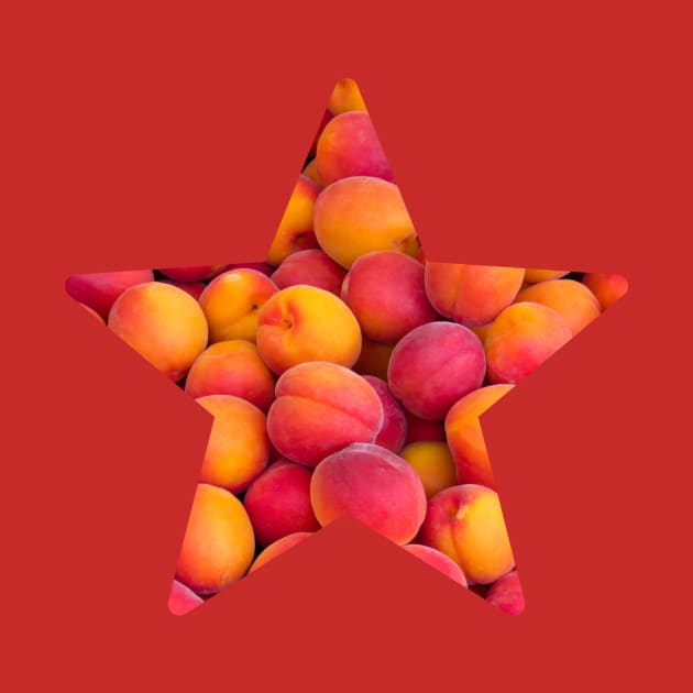 Peach Fruit Star by NAGANIES