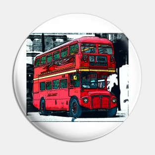 London Bus bywhacky Pin