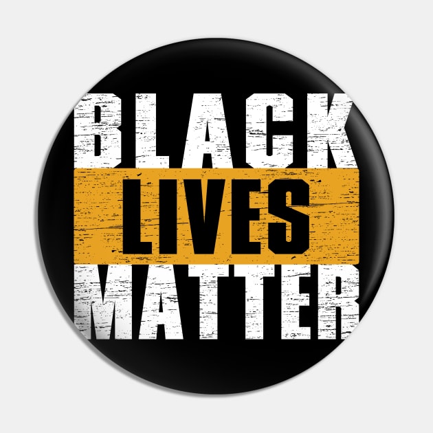 BLACK LIVES MATTER Pin by heart teeshirt