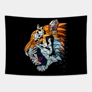 Tiger glass Tapestry