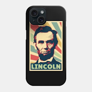 Abraham Lincoln Vintage Colors Phone Case