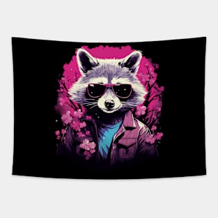 Cottagecore Kawaii Anime Raccoon Men Women Funny Raccoon Tapestry