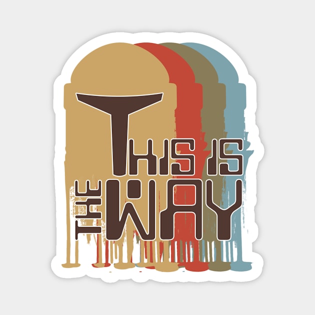 The Way v2 Magnet by Doc Multiverse Designs