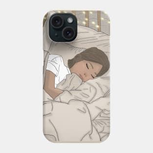 Sleeping with led lights Phone Case