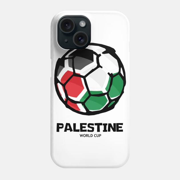 Palestine Football Country Flag Phone Case by KewaleeTee