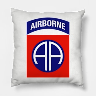 82d Airborne Patch Insignia - Full Chest Pillow