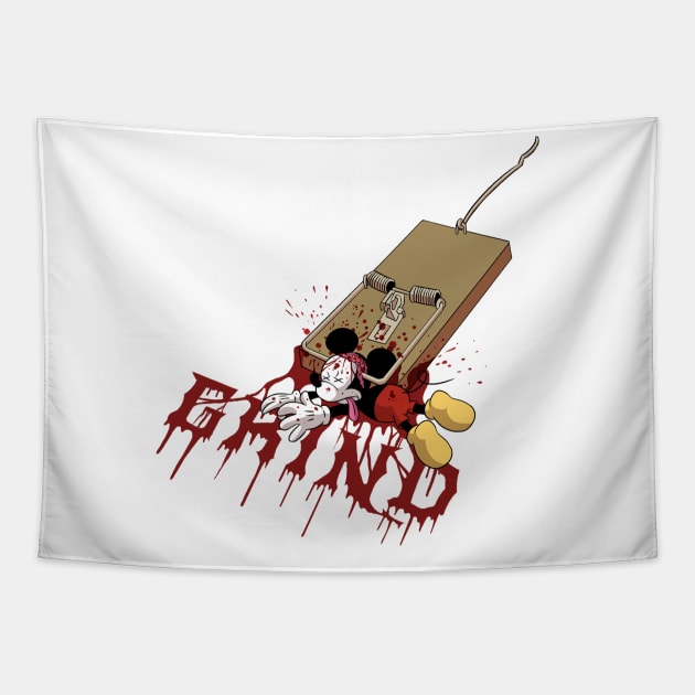GRIND Rat Trap No snitching Tapestry by GRIND
