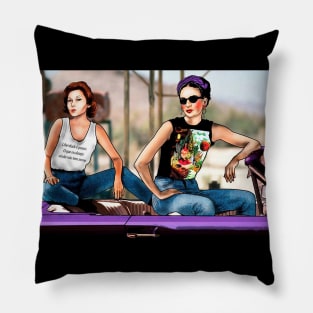 Frida e Lispector Pillow