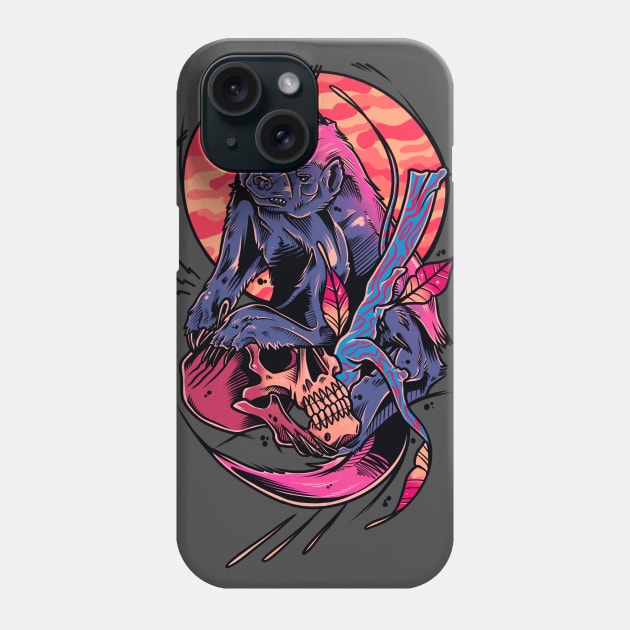 Honey Badger Strikes Phone Case by Scottconnick