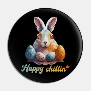 Chillin' Easter Nightmare Pin