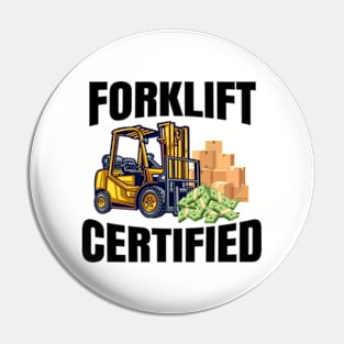 Forklift Certified Pin