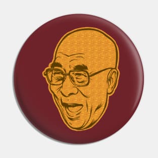 Dalai Lama XIV Laughing Pin