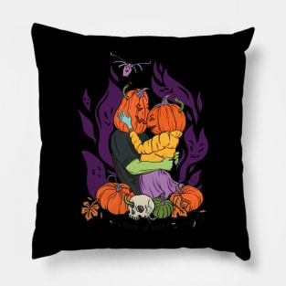 Trick Or Kiss Pillow