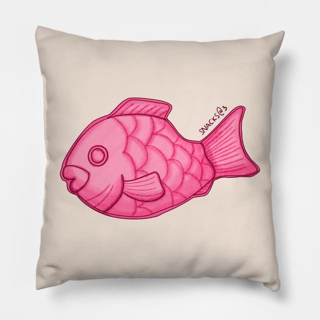 Taiyaki in PINK Pillow by Snacks At 3