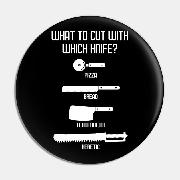 What To Cut With Which Knife Wargaming Meme Pin by pixeptional