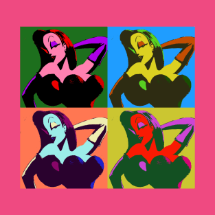 Pop art - Jessica Rabbit T-Shirt