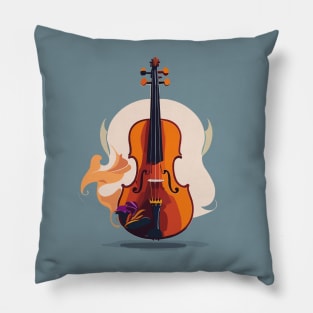 Cute Violin Pillow