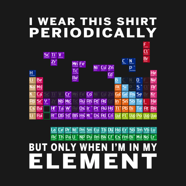 90s Game I Wear This Tee Periodically Sarcastic Science by PaulAksenov