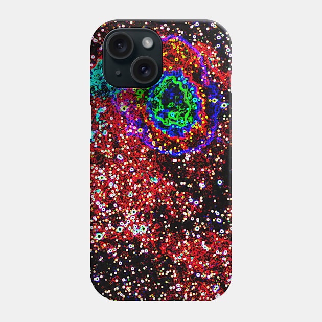 Black Panther Art - Glowing Edges 521 Phone Case by The Black Panther