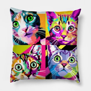 Pixie-bob Pop Art - Cat Lover Gift Pillow