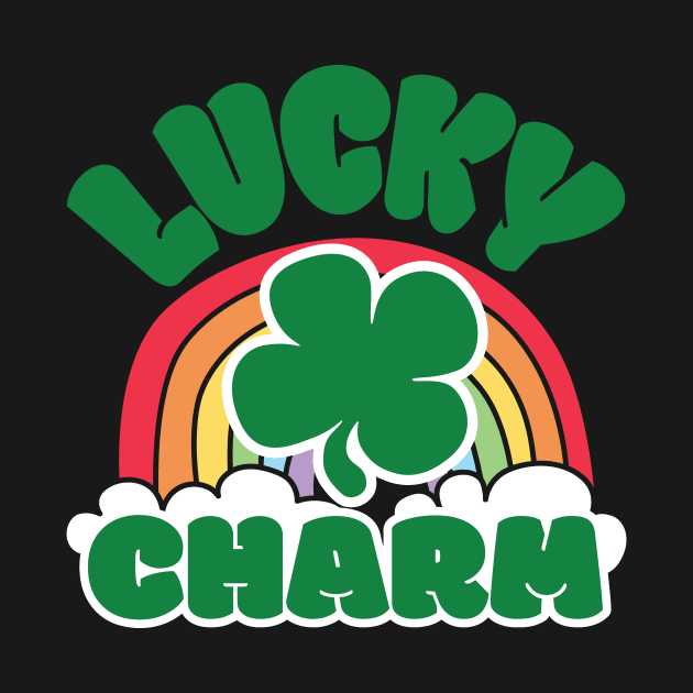 Lucky Charm Clover St Patricks Day by ThyShirtProject - Affiliate