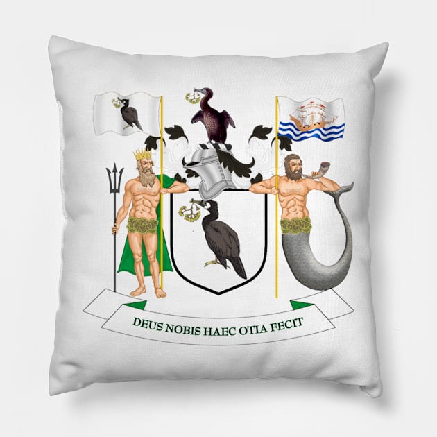 Liverpool City Coat of Arms Pillow by Bugsponge