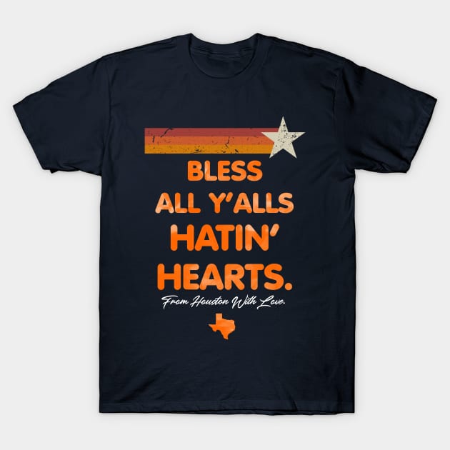 Astros fans sell 'Hate Us' shirts