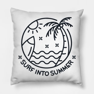 Surf Into Summer Pillow