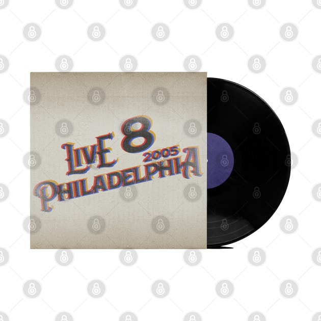 RETRO VINYL LIVE 8 CONCERT PHILLY by elSALMA