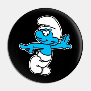 Go Smurf yourself Pin