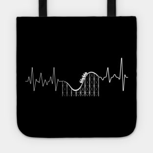 Roller Coaster Heart Beat Tote