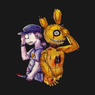 Springtrap and PurpleGuy T-Shirt