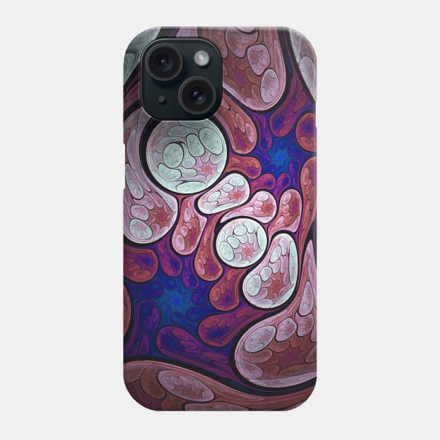 Rock & Water Abstract Digital Art Phone Case by love-fi