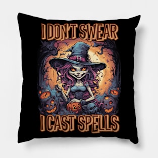 I don' swear I cast spells, hocus pocus Pillow