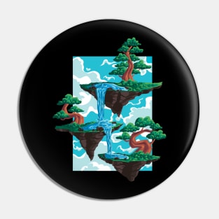 Bonsai Floating Island Pin