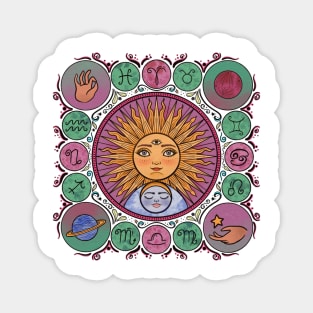 Cosmic Shine Astrology Magnet