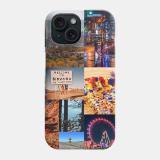 nevada aesthetic collage Phone Case