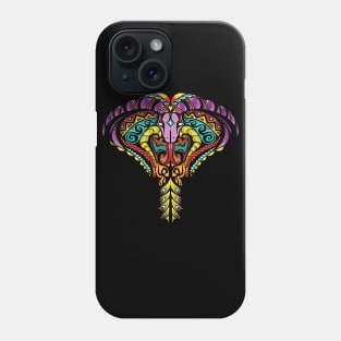 Mosaic Cobra: Harlequin King Phone Case