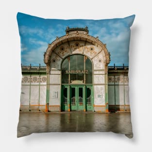 Wes Anderson fine art photo Pillow