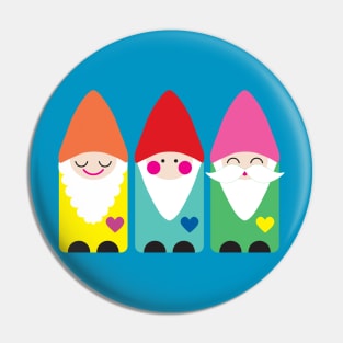 The BFF Garden Gnomes I Pin