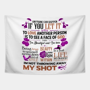 Broadway Quotes Tapestry