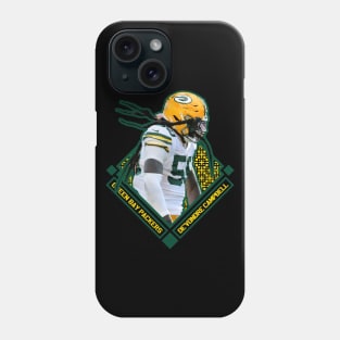 DEVONDRE CAMPBELL GREEN BACK PACKERS Phone Case