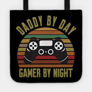 Daddy by day Gamer by night Tote